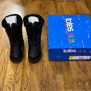 TOTES KIDS ELLIE BLK boots